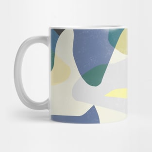 Pocket - Abstract Camouflage Purple Yellow Mug